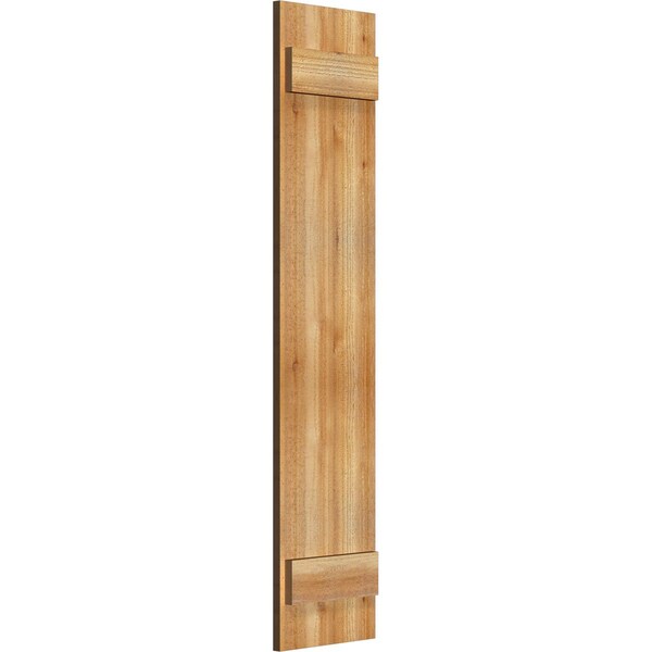 Joined Board-n-Batten Shutters, Rough Sawn Western Red Cedar, 10 3/4W X 49H